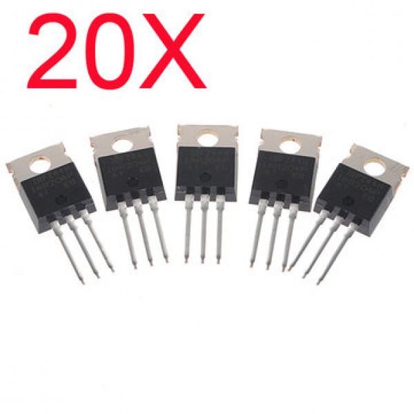 20Pcs IRFZ44N Transistor N-Channel Recti...