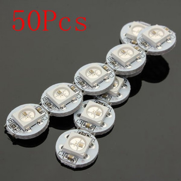 50Pcs DC 5V 3MM x 10MM WS2812B SMD LED B...