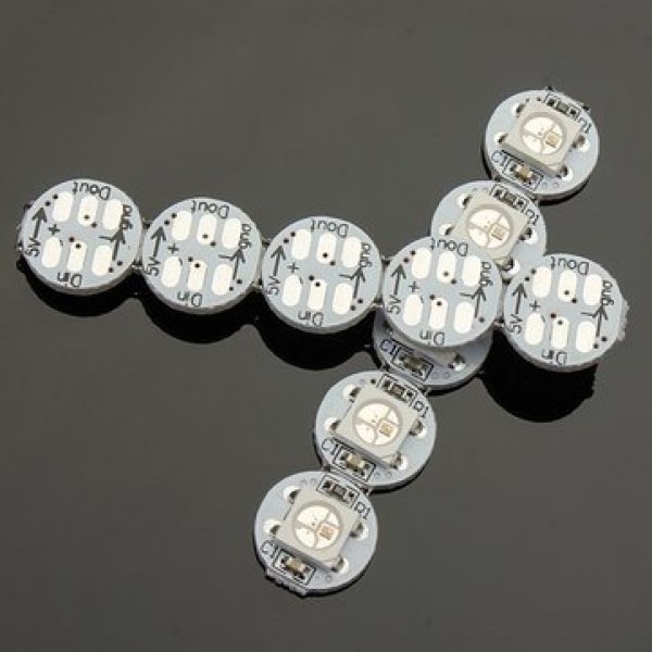 50Pcs DC 5V 3MM x 10MM WS2812B SMD LED Board Built-in IC-WS2812