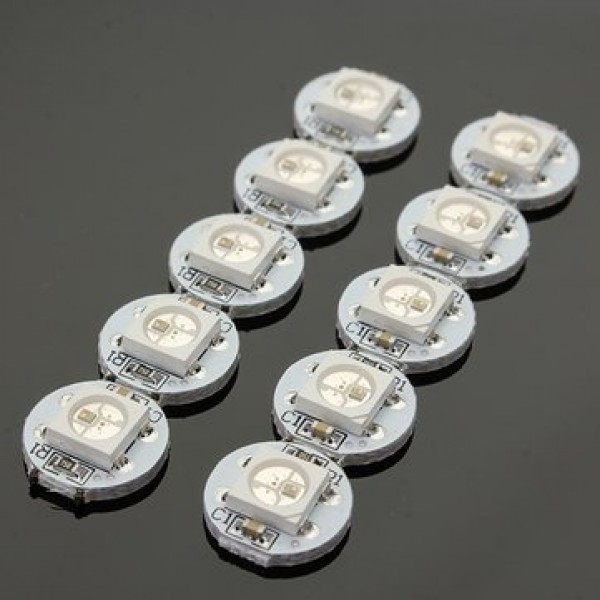 50Pcs DC 5V 3MM x 10MM WS2812B SMD LED Board Built-in IC-WS2812