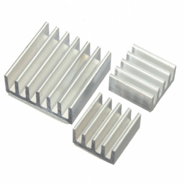 3pcs Adhesive Aluminum Heat Sink Cooler ...