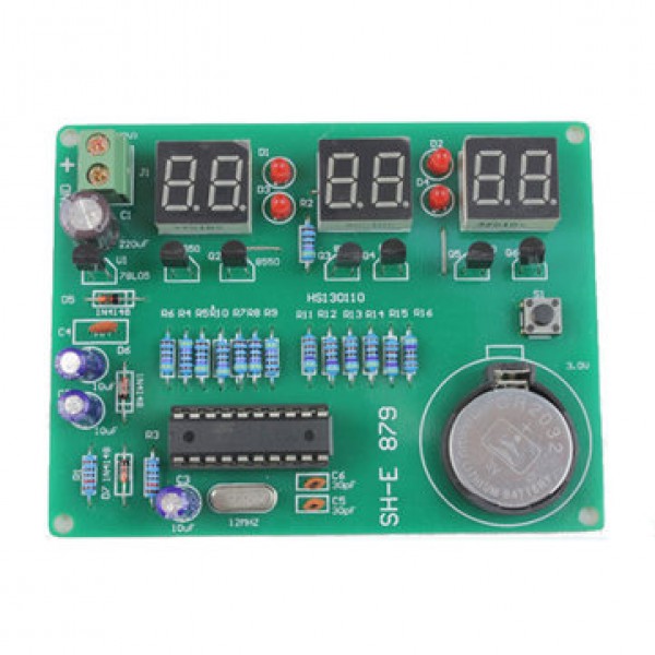 DIY 6 Digital LED Electronic Clock Kit 9...