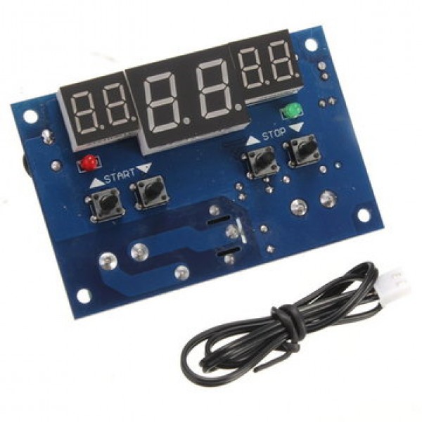 DC 12V Digital Led Thermostat Temperatur...