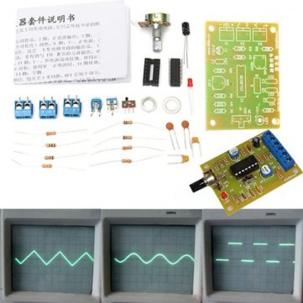 DIY ICL8038 Function Signal Generator Mo...