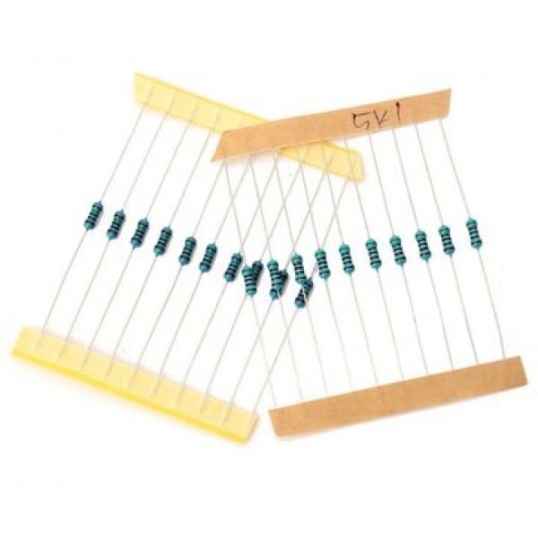 1350 Pcs 135 Value 1/4W Metal Film Resistor Assortment Kit