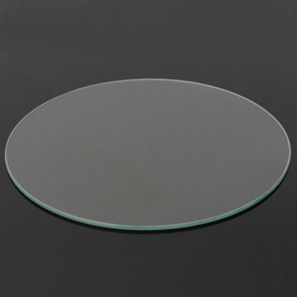 220mm x 3mm 3D Printer Borosilicate Glass Build Plate For Heated