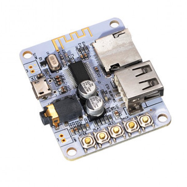 Bluetooth Audio Receiver Digital Amplifier Board With USB Port T