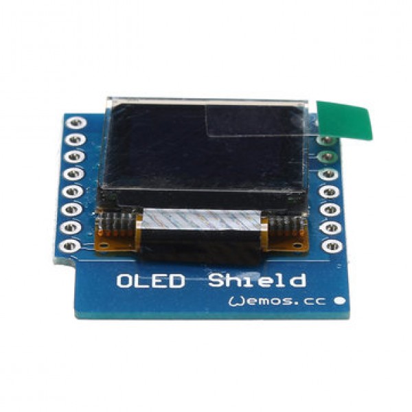 0.66 Inch OLED Shield For WeMos D1 Mini 64X48 IIC I2C Compatible